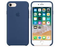 Apple do iPhone 8 Plus/7 Plus Silicone Case niebieskie - 1443012 - zdjęcie 2